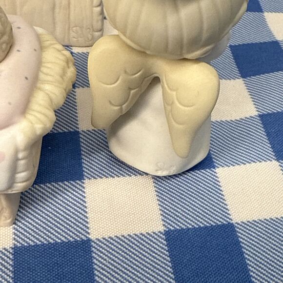 1986 Precious Moments Nativity Set 11 Pc “Come Let Us Adore Him” Figurines - Picture 10 of 16